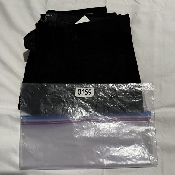 NWT Banana Republic Sloan Crop Women's Mid Rise Pants black new - Picture 11 of 11